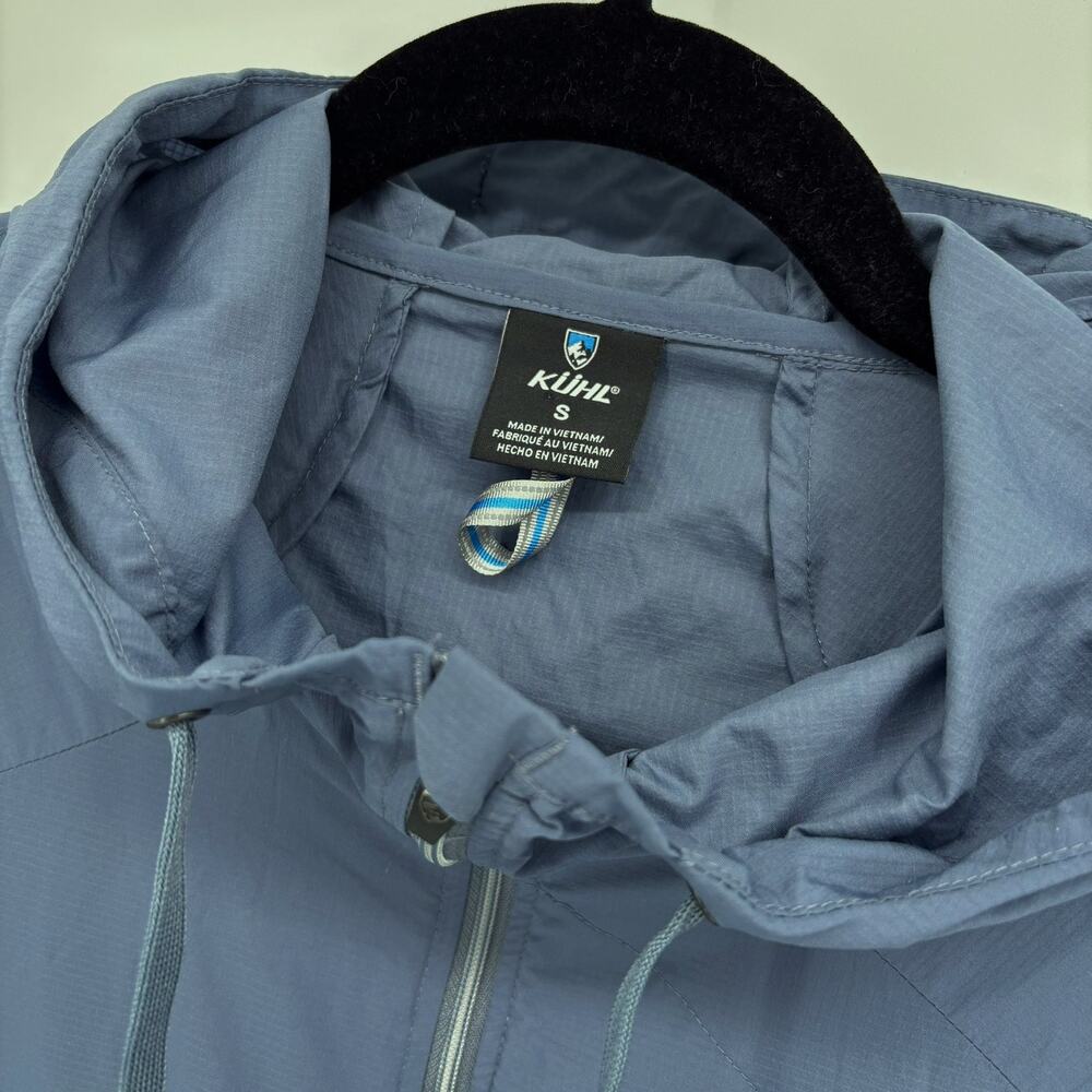 Kuhl Eskape Jacket Womens S Full Zip Hooded Windbreaker UPF Lightweight Packable - Picture 3 of 7